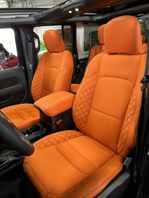 Orange diamond, full interior